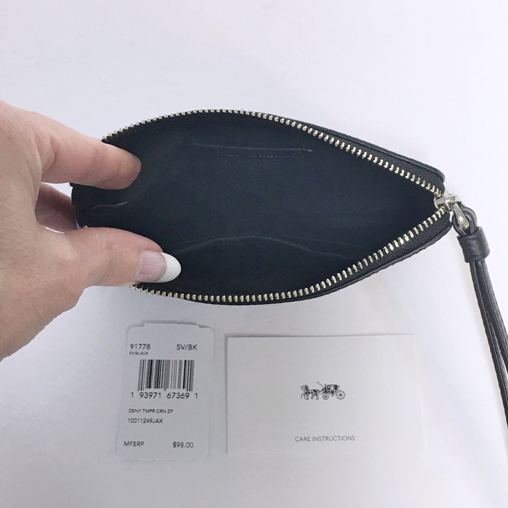 Coach Disney Thumper Wristlet Wallet Bag NWT - Picture 6 of 8